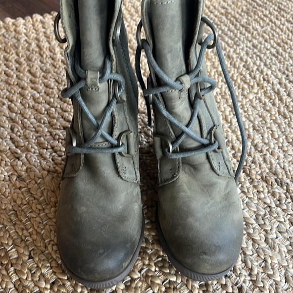 Sorel New no Box Sz 6 Women’s Joan of Arctic™ WEDGE II Olive - Picture 9 of 10
